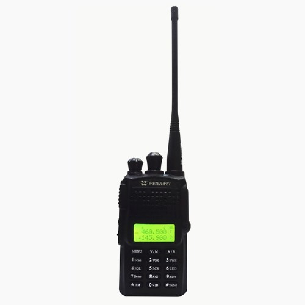 WEIERWEI VEV-V16 Dual Band 4W Walkie Talkie - 5KM WEIERWEI VEV-V16 Dual Band 4W Walkie Talkie - 5KM
