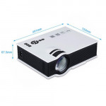 UNIC UC40+ Home & Office LED Projector - 800 Lumens