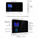 Smart Security PG-103 433mhz Wireless GSM & WiFi Anti-Theft Home/Office Alarm System