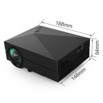 GIMI GM60 Home & Office LED Projector - 1000 Lumens