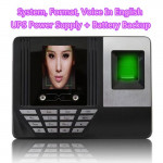 F180 Face Recognition & Fingerprint Time Attendance Machine