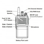 VERTEX STANDARD VX-231 G6 UHF 5W Walkie Talkie - 5KM