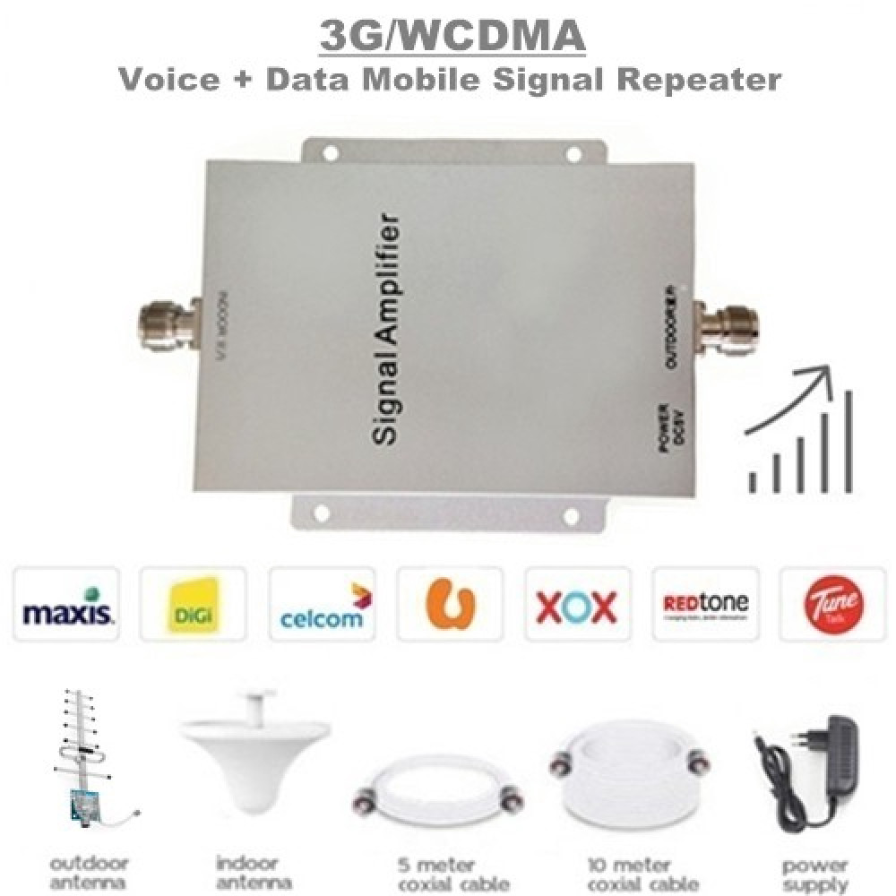 3G/WCDMA 2100Mhz Mobile Signal Booster Amplifier Repeater 3G/WCDMA 2100Mhz Mobile Signal Booster Amplifier Repeater
