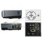 UNIC RD801 Home Cinema Led Projector - 2200 Lumens