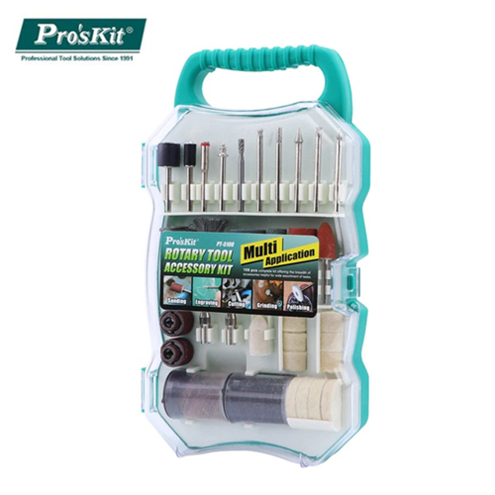 Pro'skit PT-5100 Rotary Tool Grinder Accessory Kit Pro'skit PT-5100 Rotary Tool Grinder Accessory Kit