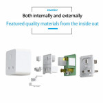 HYLETON 240V/10A WiFi Remote Smart Plug Socket