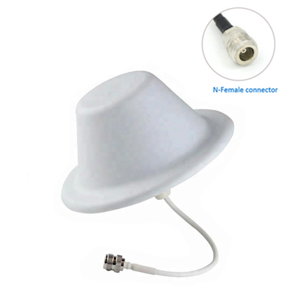 6.5dBi Omni 700-2700Mhz N Female Ceiling Antenna