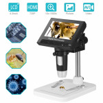 DM4 1000x Zoom 4.3" LCD Display Portable Digital Microscope