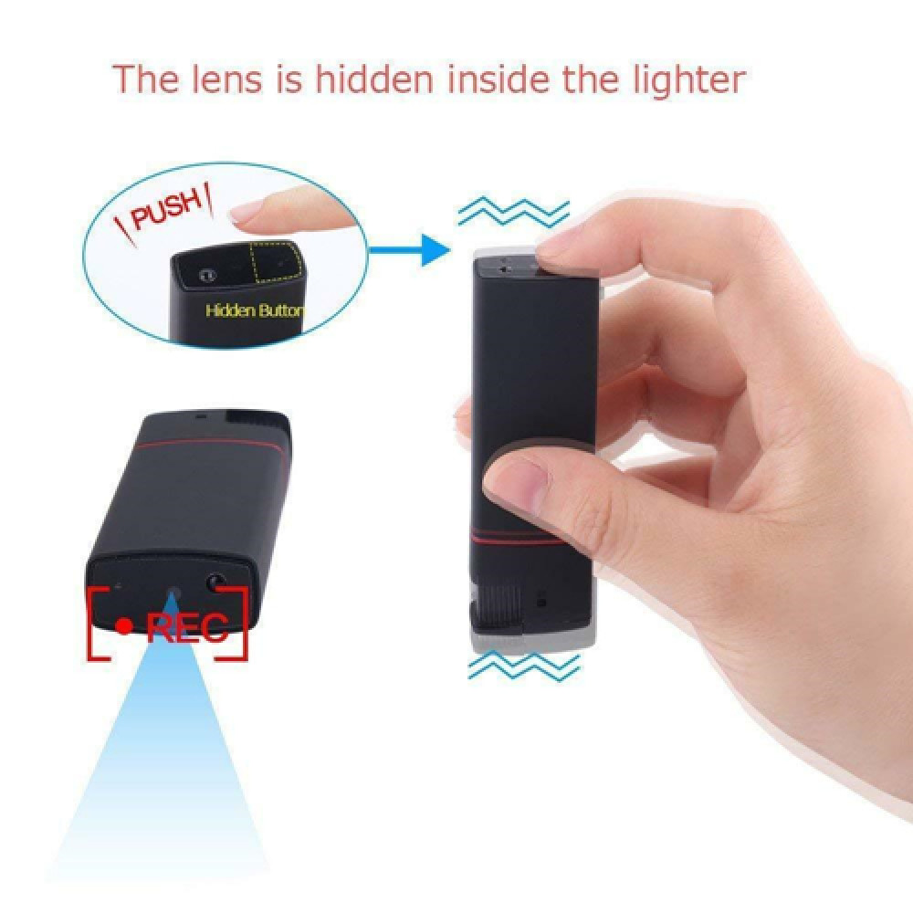 nyt år Kridt Og så videre K6 Night Vision Lighter Spy Hidden Pinhole Camera