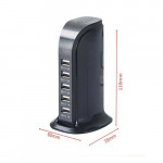 5 Port USB Desktop Charging Station WiFi Spy Hidden Pinhole Camera