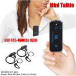 LEIXEN VV-108 1W Super Mini Walkie Talkie (Twinpack) - 1KM