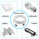 5C-FB 75ohm N Male To N Male Coaxial Cable - 1 Meter