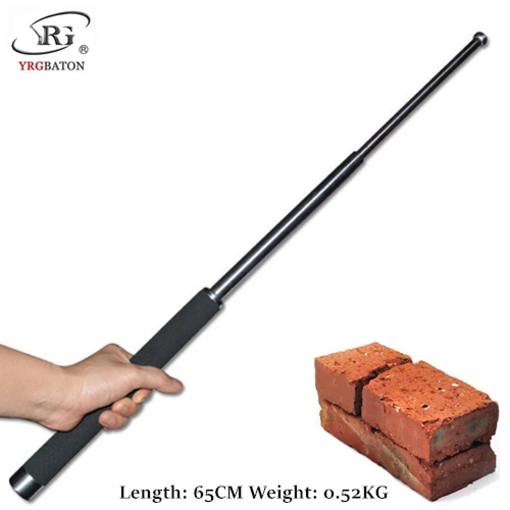 Police/Guard YRG 65cm Hardened Iron Durable Expandable Baton Police/Guard YRG 65cm Hardened Iron Durable Expandable Baton