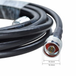 3D-FB 50ohm N Male To N Male Coaxial Cable - 5/15 Meter