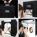 DEEP Professional LED Photography Studio Light Box - 60*60cm