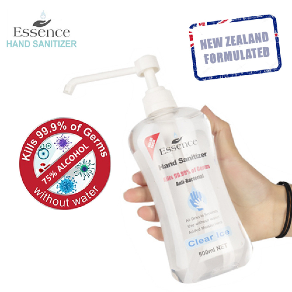 ESSENCE Clear Ice 75% Alcohol Hand Sanitizer Gel - 500ml