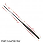 Police/Guard 95cm Hardened Iron Durable Expandable Baton