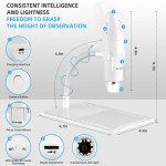 INSKAM 1000x Zoom Handheld Wireless 8 LED Digital Microscope Endoscope Camera