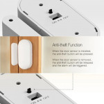 DG-HAMA 433mhz Wireless Window & Door Magnetic Sensor