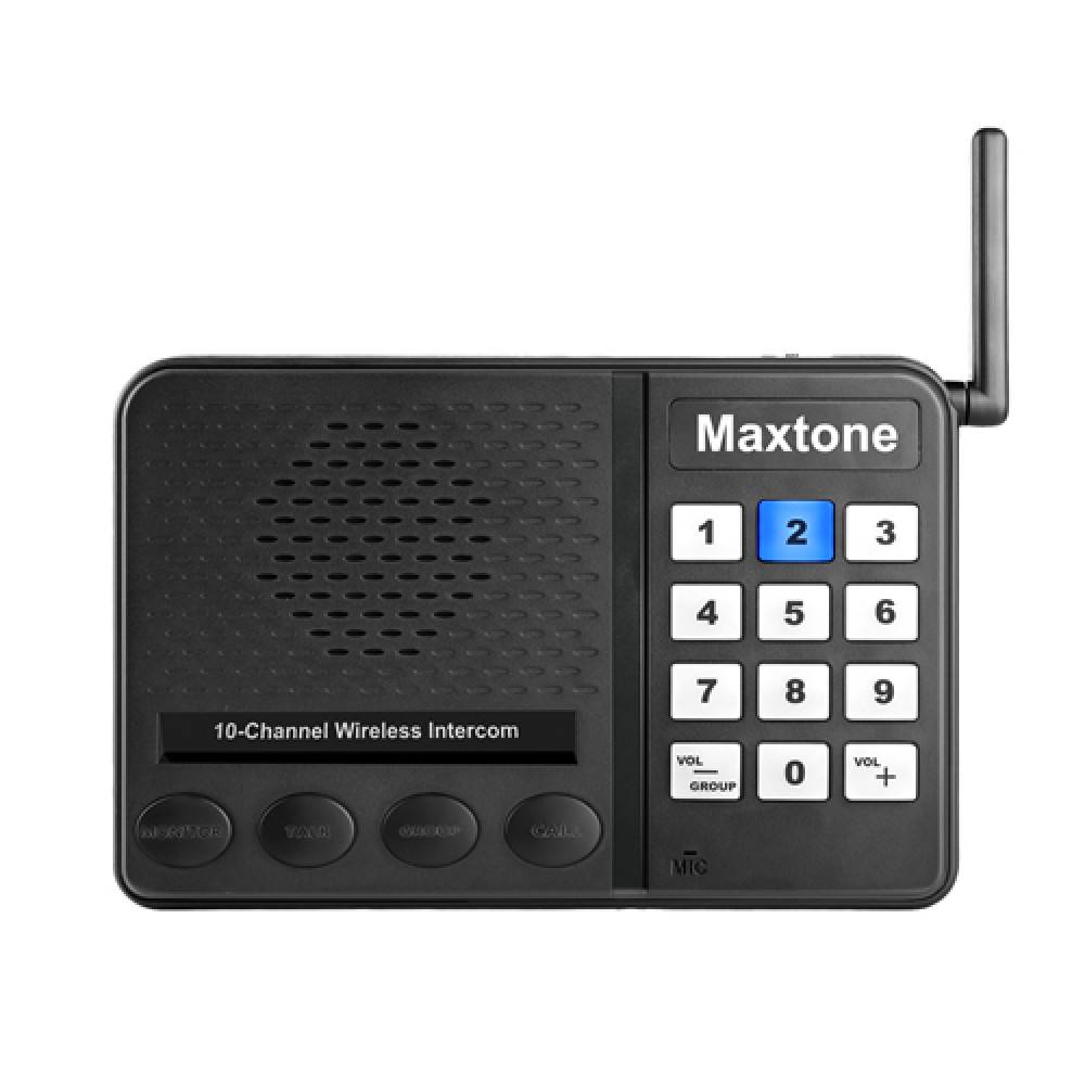 MAXTONE SK1210 Home/Office 10 Channel Wireless Voice Intercom System MAXTONE SK1210 Home/Office 10 Channel Wireless Voice Intercom System