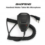 BAOFENG 2 Pin Walkie Talkie Handheld PTT Loudspeaker + Microphone - K Port