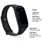 D3 Wearable Bracelet Voice Record Spy Hidden Pinhole Camera