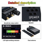 G318A GPS GSM Spy Bug Wireless RF Signal Detector