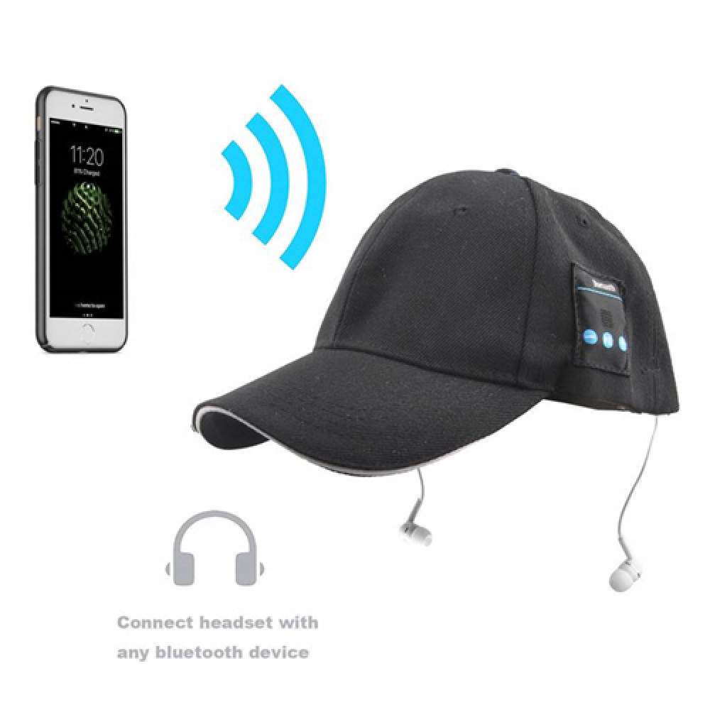 Music Hat Baseball Cap Wireless Bluetooth Microphone Headset Music Hat Baseball Cap Wireless Bluetooth Microphone Headset