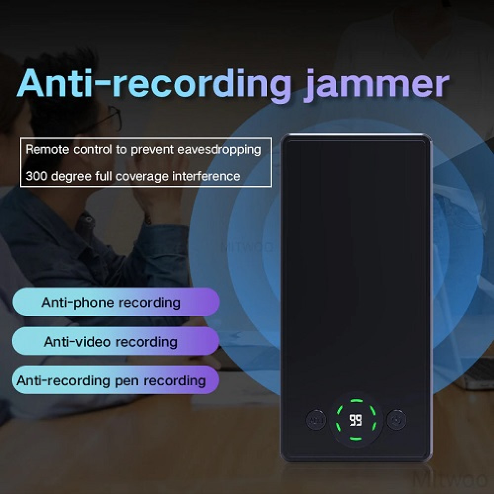 F10 Anti-Recording 9pc Ultrasonic Speaker Voice Recording Jammer F10 Anti-Recording 9pc Ultrasonic Speaker Voice Recording Jammer