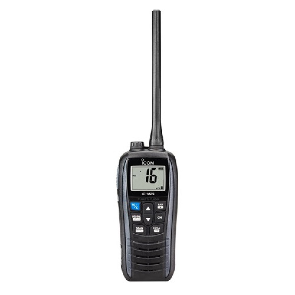 ICOM IC-M25 VHF 5W Floating Marine Radio Walkie Talkie - 5KM