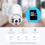 iCSee Outdoor Day & Night Wireless Ip Ptz Cctv Camera