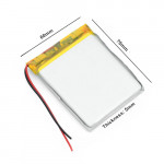 506070 3.7V 3000mAh Rechargeable Lithium Polymer Battery