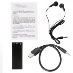 3 In 1 USB Flash Drive MP3 Player Mini Spy Voice Recorder - 8GB