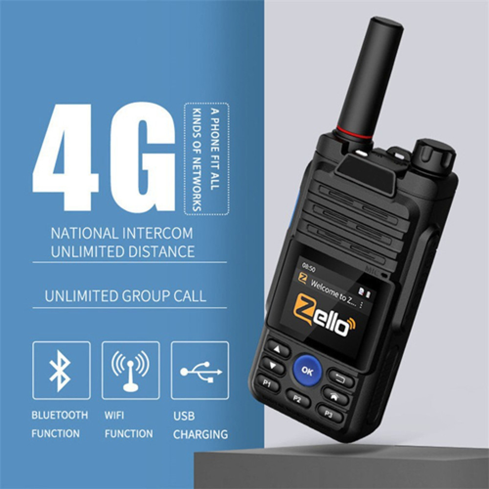 VTESPING B5 ZELLO 4G LTE Network Walkie Talkie (SATU MALAYSIA) VTESPING B5 ZELLO 4G LTE Network Walkie Talkie (SATU MALAYSIA)