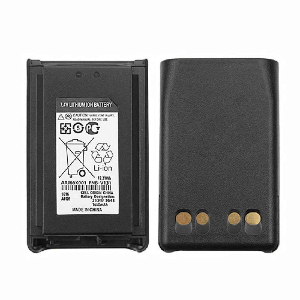VERTEX STANDARD VX-231 G7 FNB-V131 1650mAh Li-Ion Battery VERTEX STANDARD VX-231 G7 FNB-V131 1650mAh Li-Ion Battery
