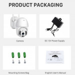 iCSee Outdoor Day & Night Wireless Ip Ptz Cctv Camera