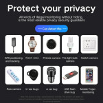 T1 GPS Tracker Finder + Camera Spy Bug Wireless RF Signal Detector