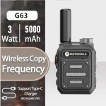 MOTOROLA G63 UHF 3W Mini Walkie Talkie - 2KM