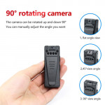 A7 Mini Voice Recoder + Night Vision Video Pocket Body Camera