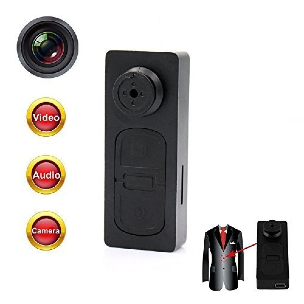 Mini S918 Button Spy Hidden Pinhole Camera Mini S918 Button Spy Hidden Pinhole Camera