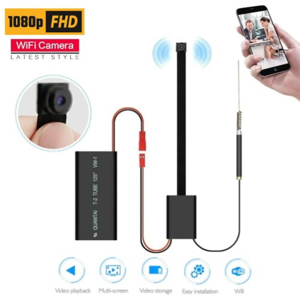 HomeEye S08 WiFi Module Hidden Pinhole Spy Camera HomeEye S08 WiFi Module Hidden Pinhole Spy Camera