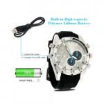 X10 Night Vision Spy Hidden Pinhole Spy Watch Camera - 32GB