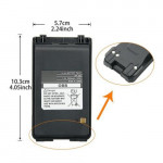 ICOM IC-V80/EV80/G80/LG80 BP-265 7.4V 2200mAh Li-Ion Battery