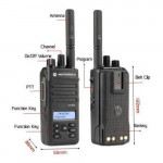MOTOROLA XIR P6620i Digital/Analog UHF 403~527MHz 4W Walkie Talkie - 5KM