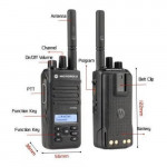 MOTOROLA XiR P6620i Digital/Analog UHF 403~527MHz 4W IP67 Walkie Talkie - 5KM