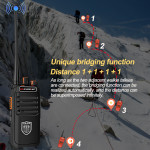 KANGLONG KL-810 Pro UHF 10W Repeater Transceiver Walkie Talkie - 15KM