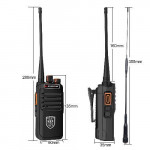 KANGLONG KL-810 Pro UHF 10W Repeater Transceiver Walkie Talkie - 15KM