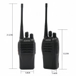 BAOFENG BF-999S UHF 3W Walkie Talkie - 3KM