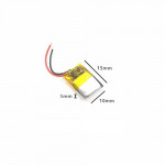 501015 3.7V 80mAh Rechargeable Lithium Polymer Battery