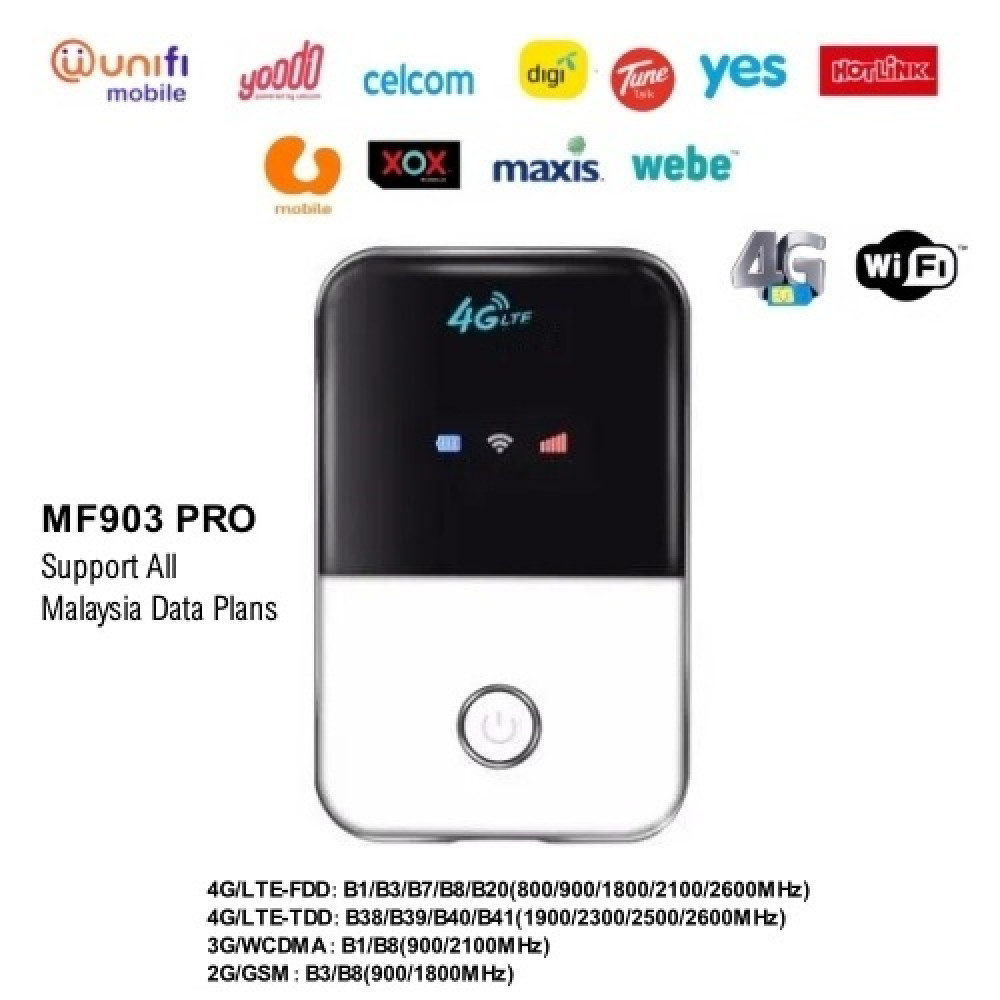 MF903 PRO 4G LTE Portable Pocket WiFi MiFi Router MF903 PRO 4G LTE Portable Pocket WiFi MiFi Router